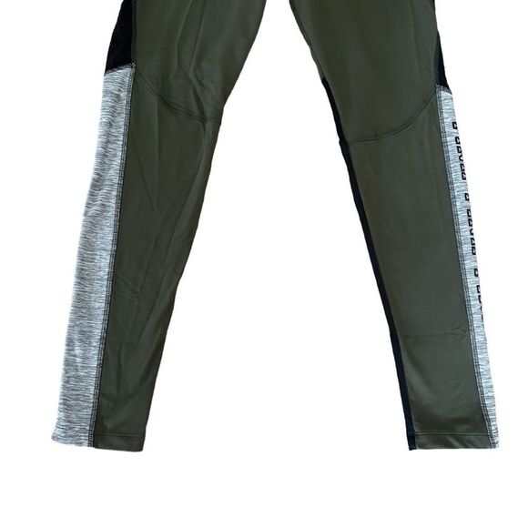 PINK Victoria Secret Green High Waist Long Ankle Yoga Athletic Legging Pants - Picture 2 of 6